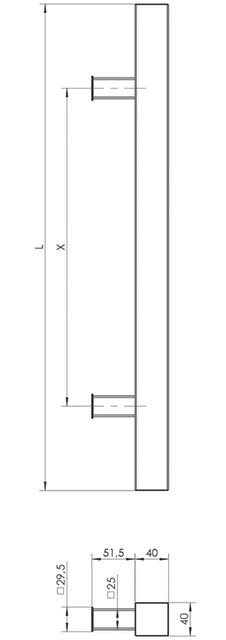 euroa Pull handle QA10F