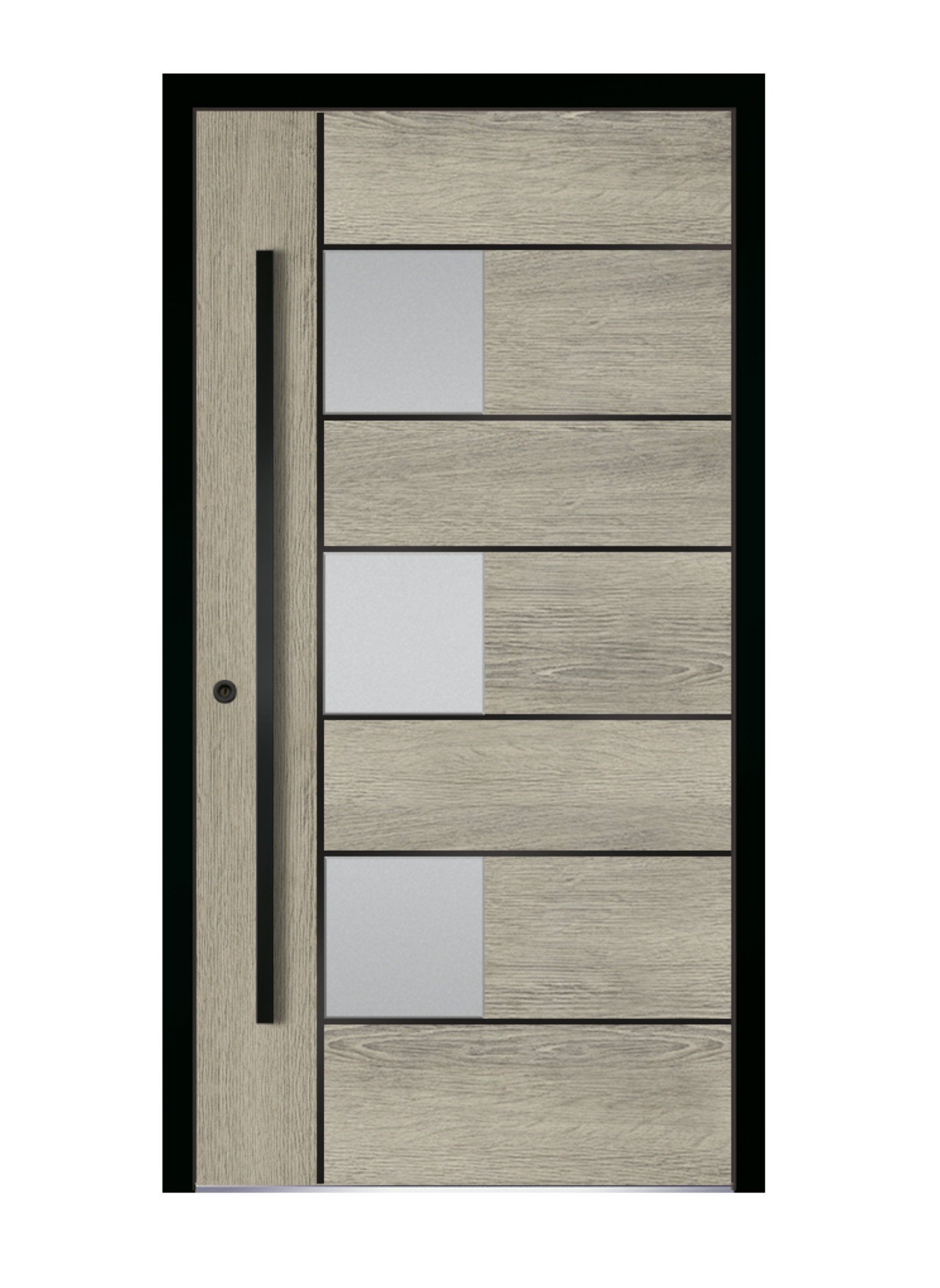 drzwi zewnętrzne euroa seria black design BD 09 Euroa External doors Black design series BD 09