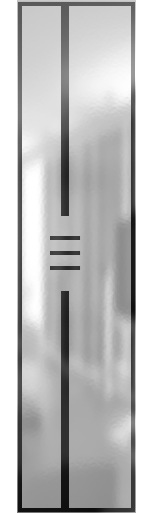 Euroa szkło Flutes sandestrahlt