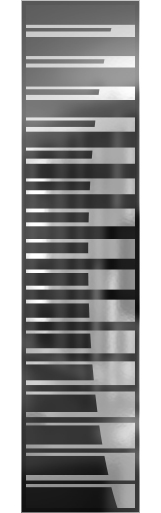 Euroa szkło Flutes sandestrahlt
