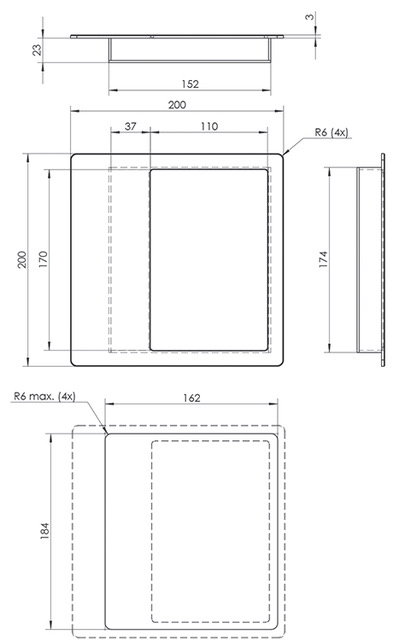 K1-200x200-przekroj euroa Pull handle K1-200x200
