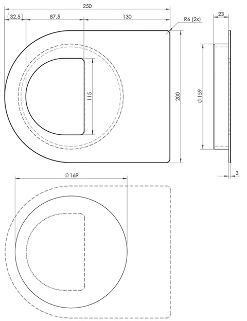 euroa Pull handle K4-250x200