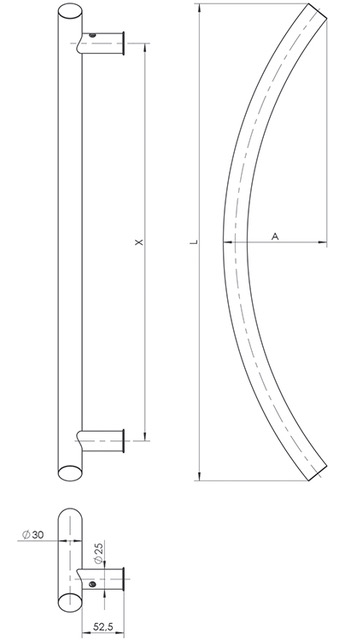 euroa Pull handleP10B-fi30