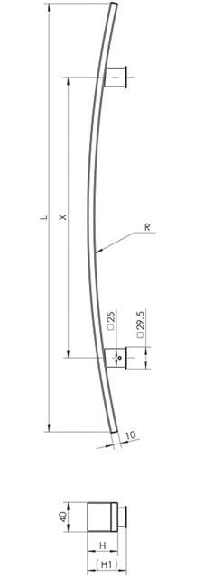 euroa Pull handle Q10B