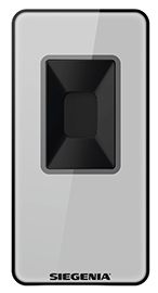 ZKS_Fingerscanner_Blende_Silbergrau Siegenia Fingerprint