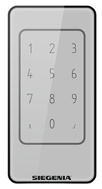 ZKS_Keypad_Blende_Silbergrau euroa czytnik DRIVE ZKS Keypad 4cRZ