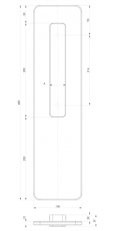 Pull handle gpv gph